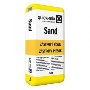 SAKRET Sand zásypový písek 25kg (zr.0-0,5mm) křemičitý