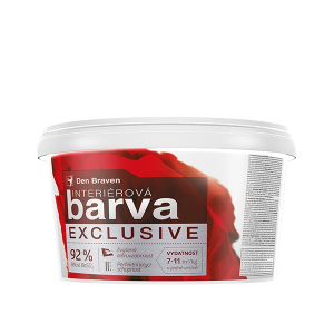 DEN BRAVEN Barva EXCLUSIVE 15kg (bílá/běl.92%)