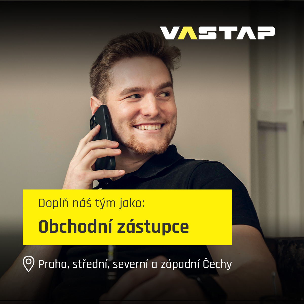 Pracovní pozice Obchodní zástupy pro Čechy pro VASTAP a STAVBA.cz